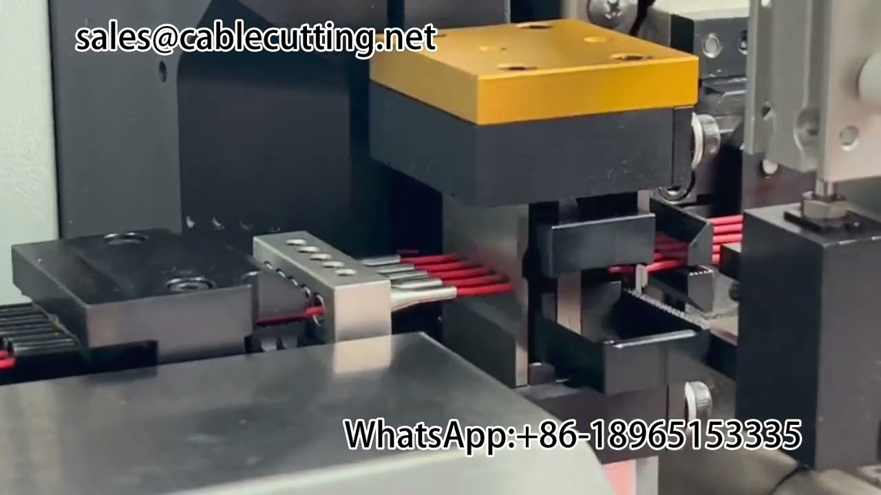 5-Wire Playing End Tinning and Stripping Machine for Harness Equipment