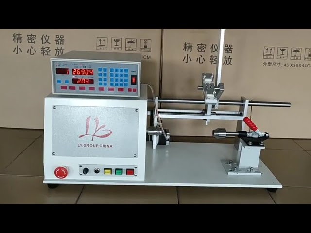 LY-830 Computer Automatic Coil Winder & Wire Dispensing Machine for 0.04-1.20mm Wire 220V