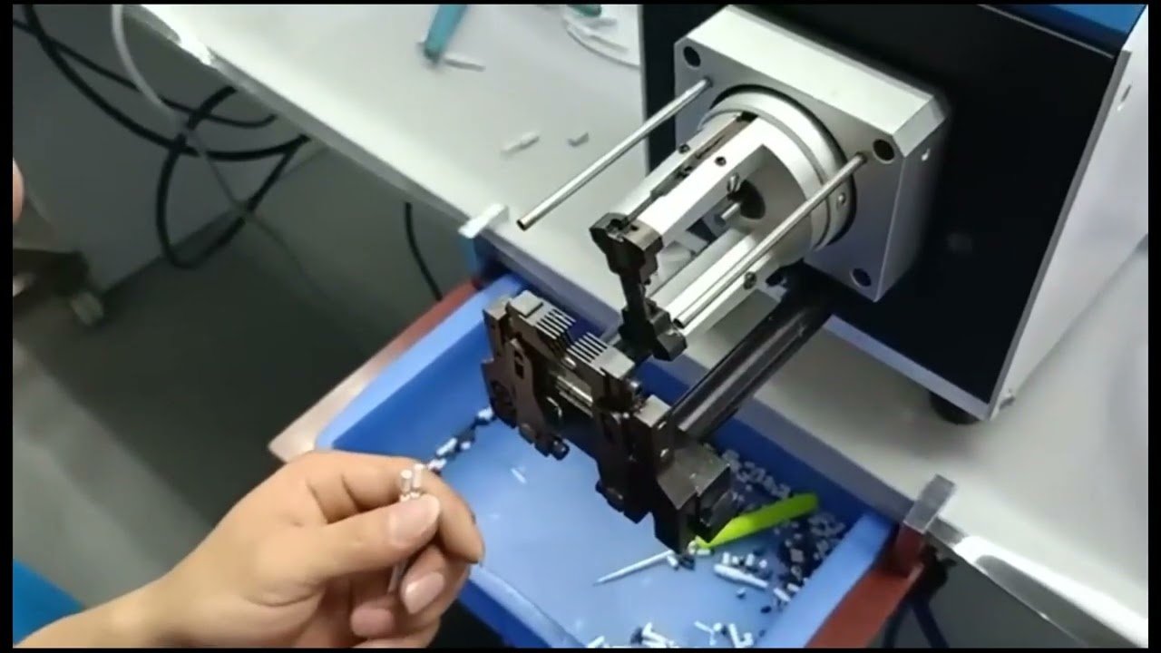 Semi auto Rg58 Rg6 Coaxial Cables Stripping Machine