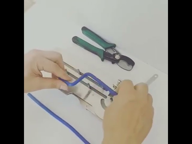 Portable Wire Cable Bending Machine - Manual Copper Iron Wire Bender