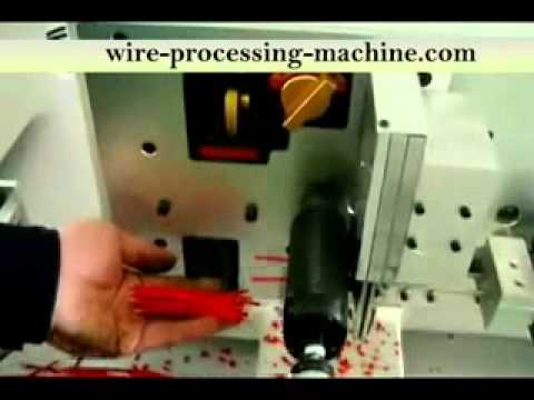Fully Automatic Computer Wire Stripping Machine with Continuous Stripping and Twisting, High Speed