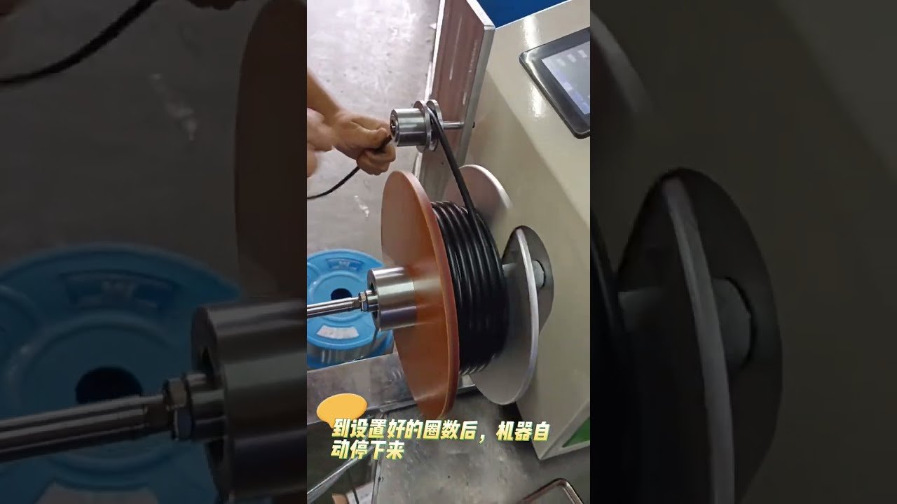 Automatic Sorting Wire Winding and Coiling Machine Operation Case Study