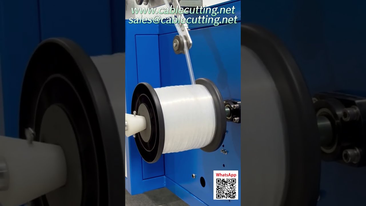 Automatic Winding and Spooling Machine - Adjustable Speed for Neat Coils & Clean Cuts
