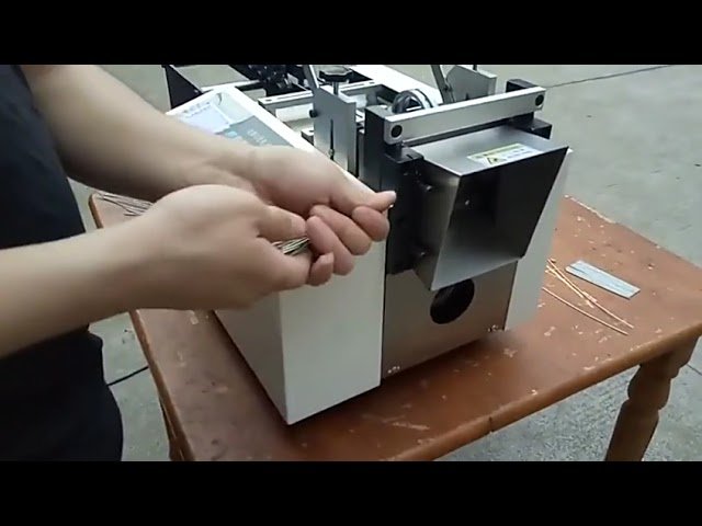 Automatic Wire Cutting and Straightening Machine for Industrial Automation