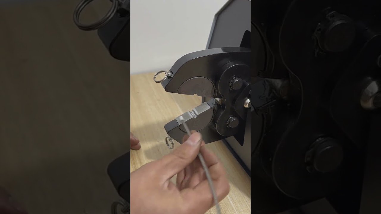 Powerful Pneumatic Crimping Machine for Steel Wire Ropes