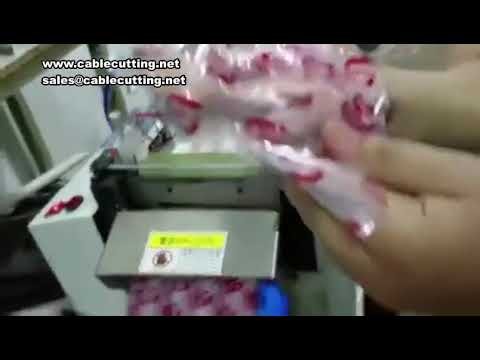 0 140mm Hot Pressing Sealing Computer Cutting Machine, Non woven Pe Film Cutting Machine, Copper Alu