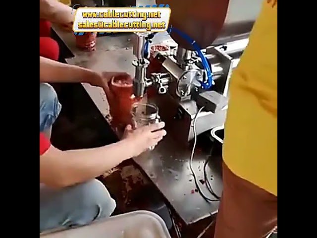 U-Type Tomato Paste and Sauce Filling Machine | Chili and Bean Sauce Mixing Filler