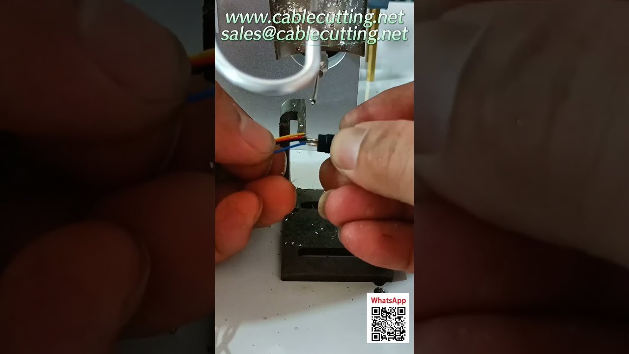 Automatic Wire Cutting and Stripping Machine with Coiling and Packaging