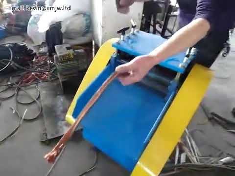 High Speed Scrap Copper Wire Stripping Machine Used Cable Processing Machine For Various Wire Stripp