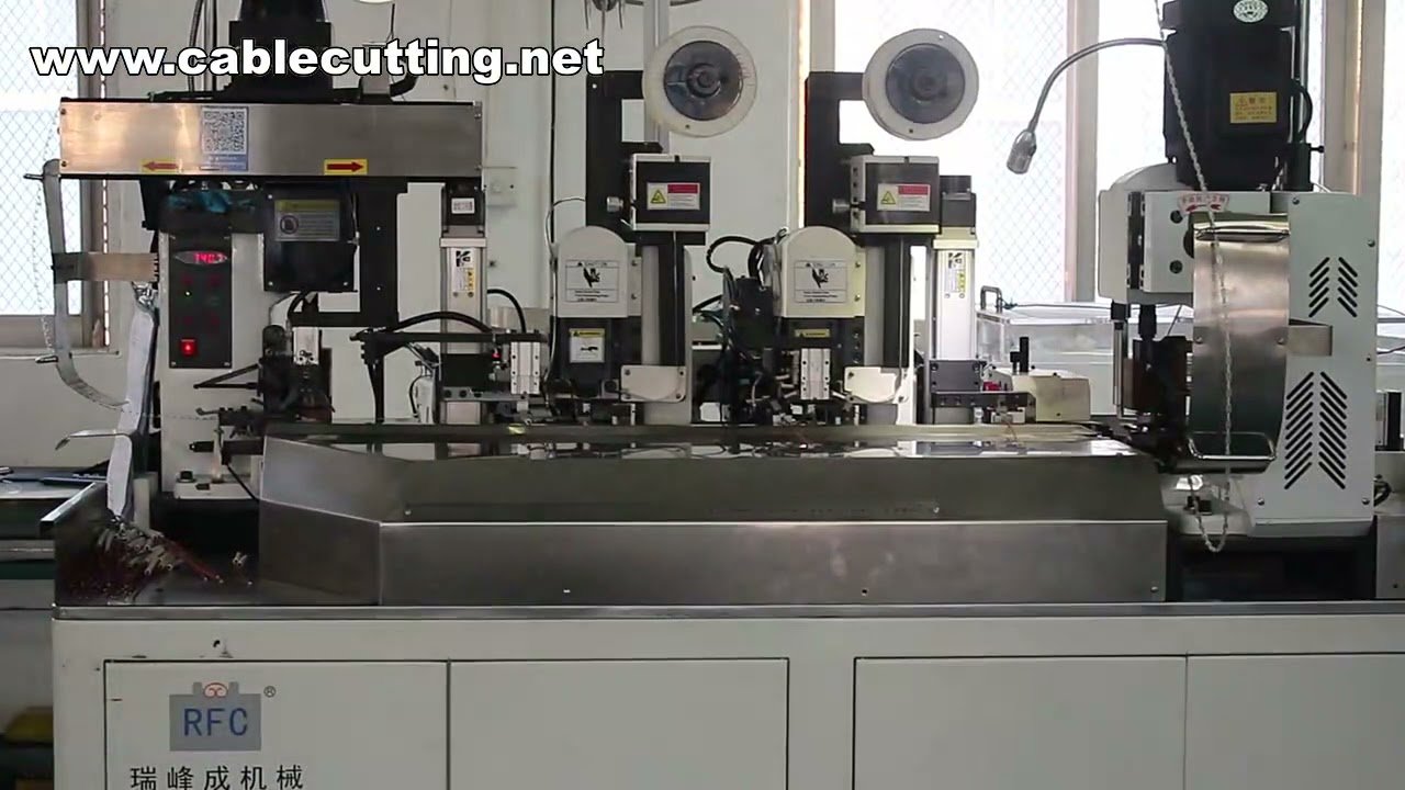 Fully Automatic Wire Splice and Terminal Crimping Machine