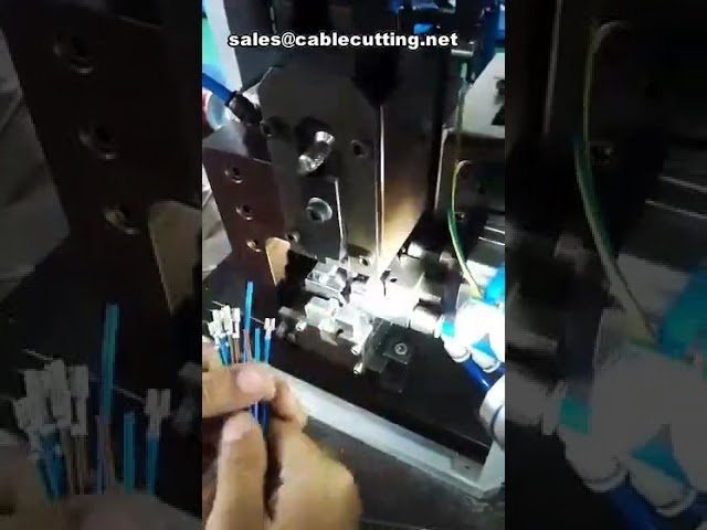 Wire Cutting and Stripping Machine with Terminal Crimping | WPM-85-40