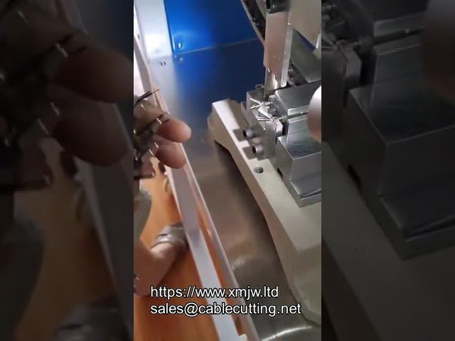 Semi-Automatic 2-Pin Insert Plug Crimping Machine