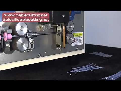 804-A Touch Screen Electric Wire Stripping Machine for Single/Double Peeling