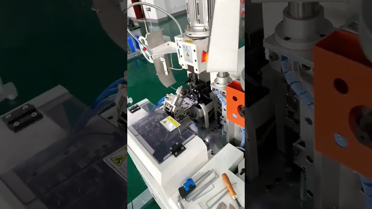 Fully Automatic Double Head Crimping Machine Equipment