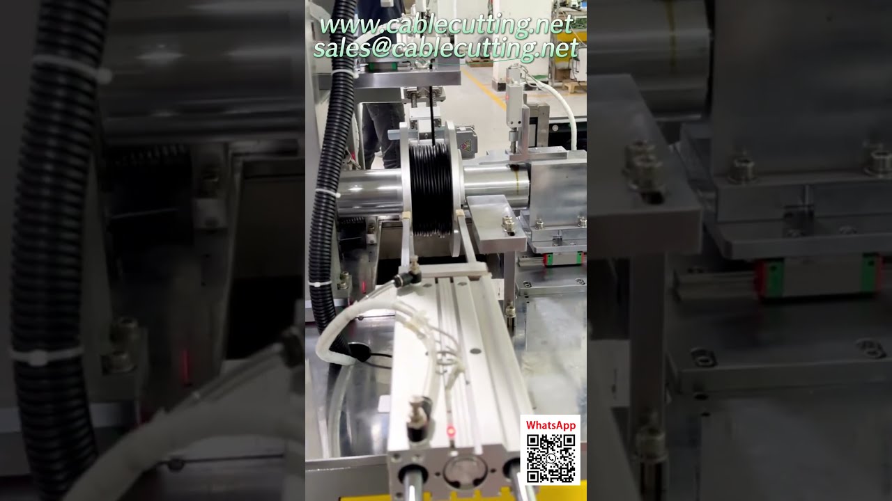 Fully Automatic Cable Spooler with Automated Metering, Traversing & Cutting