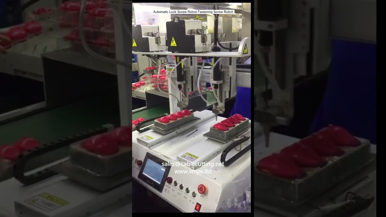 Automatic Lock Screw Robot Fastening System