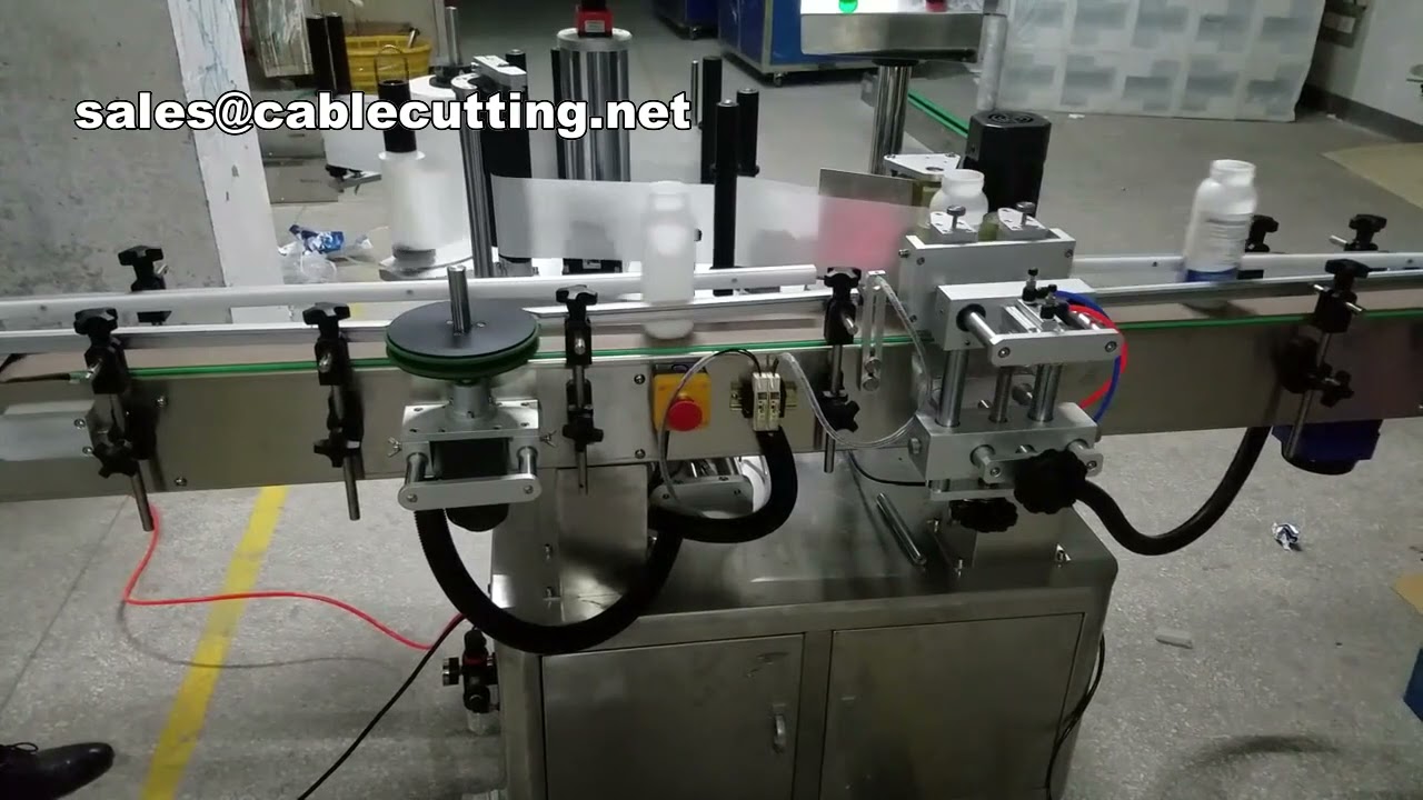 Flat Box Ampoule Labeling Machine | High-Speed Fruit Label Applicator