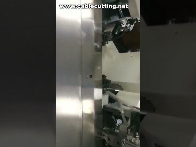 Automatic Wire Stripping, Cutting, and Crimping Machine | Terminal Crimper