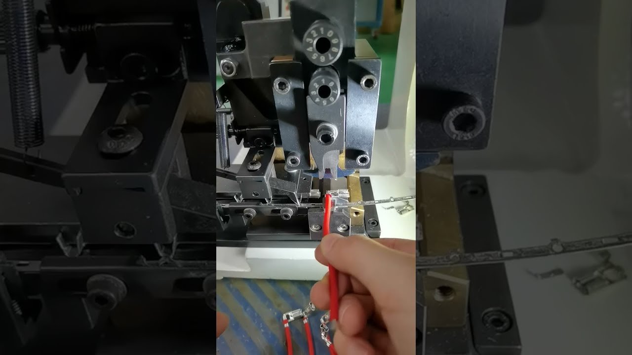 Silent Terminal Machine with Horizontal Mold Crimping - Factory Automation