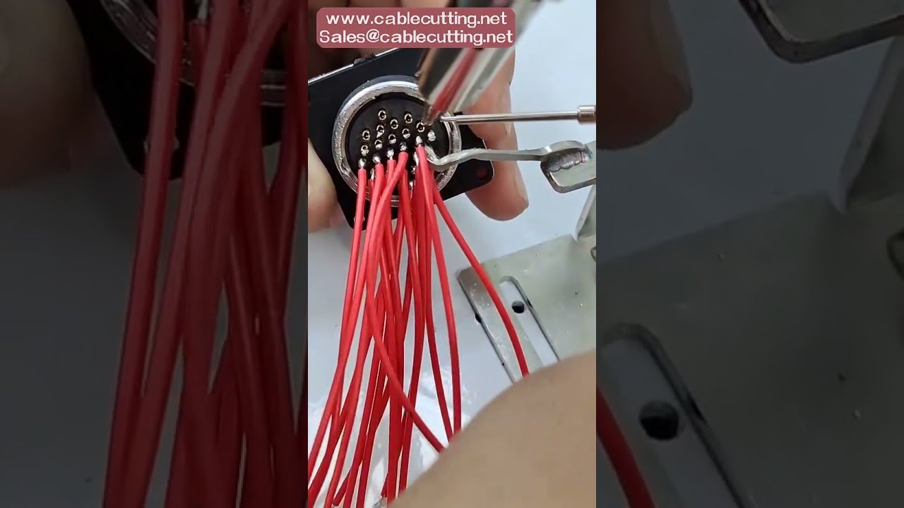 Semi-Automatic USB Soldering Machine for PCB, VGA, DP, and Mini-DIN Connectors