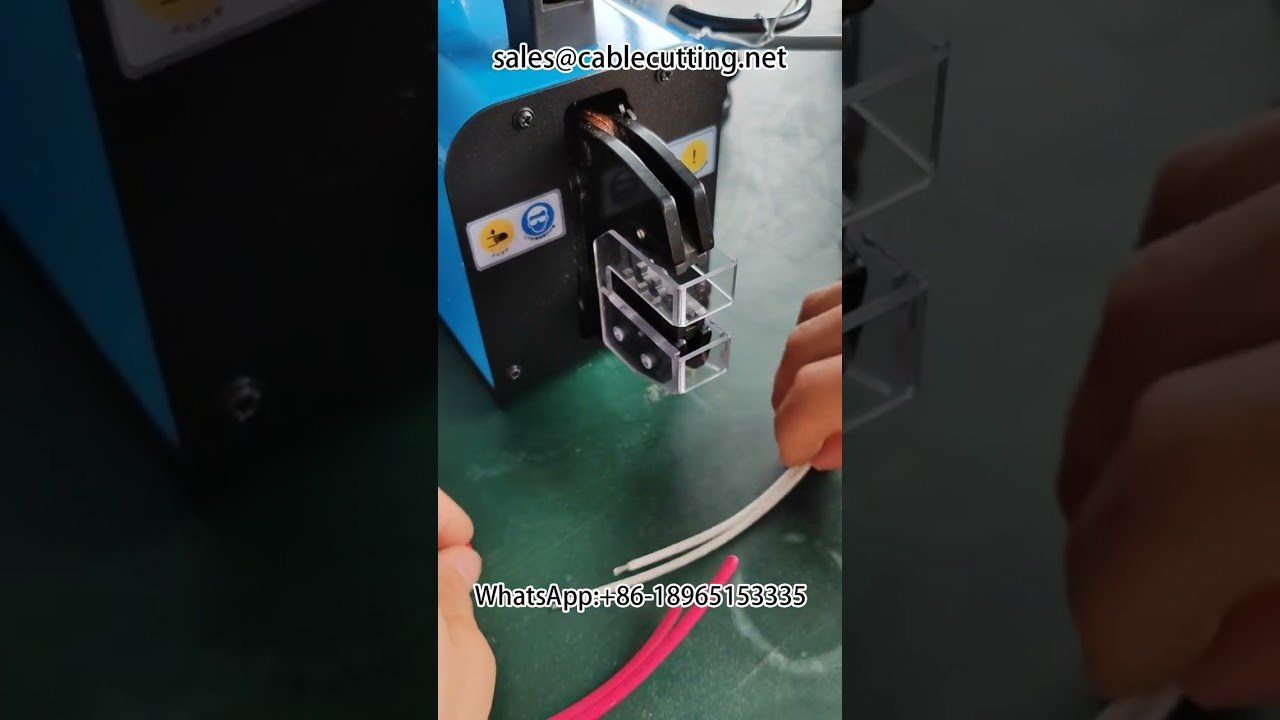 Pneumatic crimping machine #terminal machine #harness Equipment #terminal wire