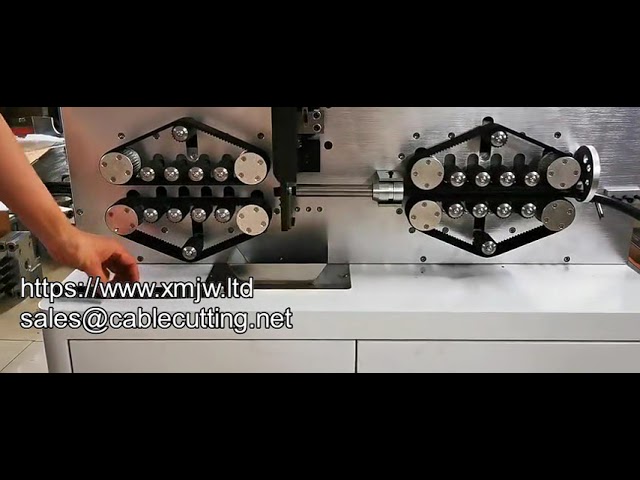 150-sqmm Wire Cutting and Stripping Machine for 131mm OD Cable