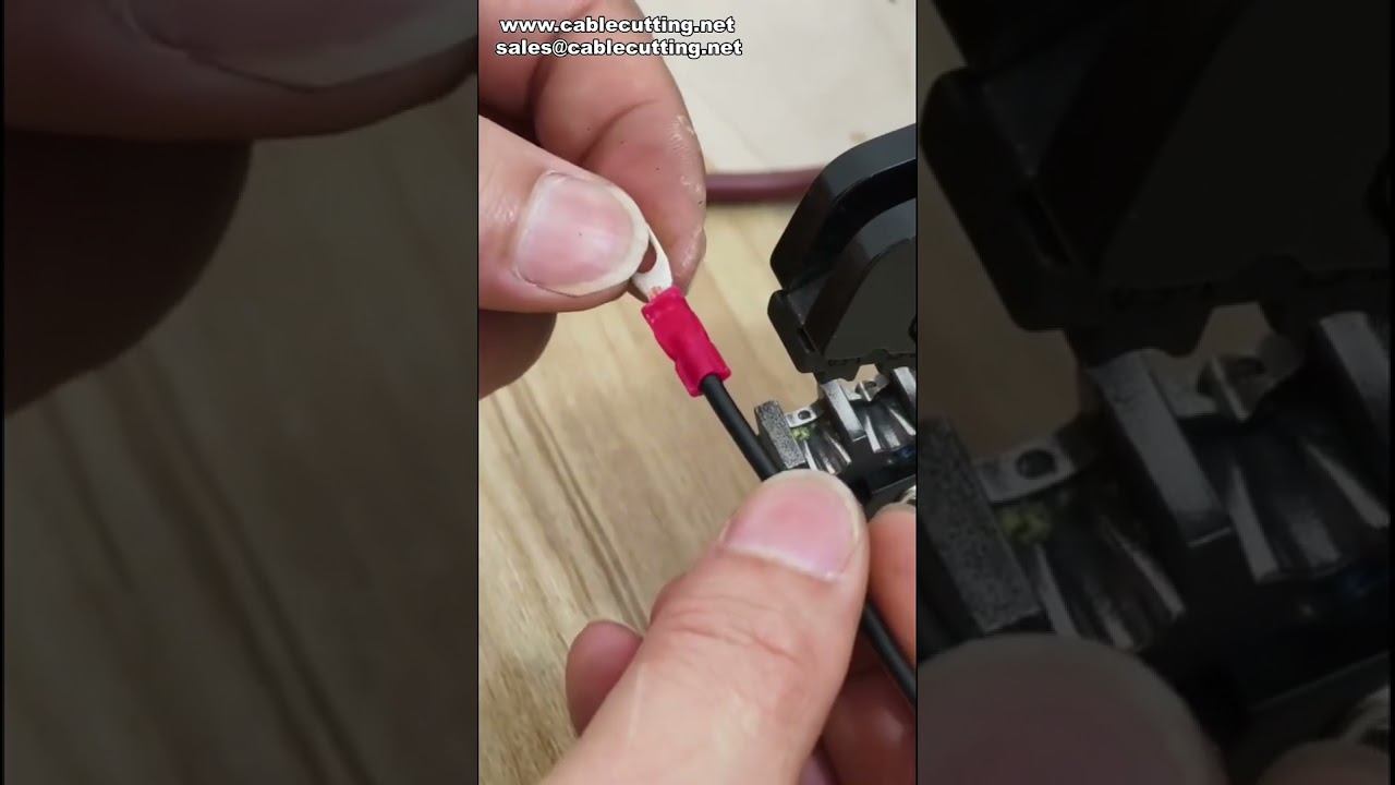 Pneumatic Terminal Crimping Machine for Secondary Wire Crimping