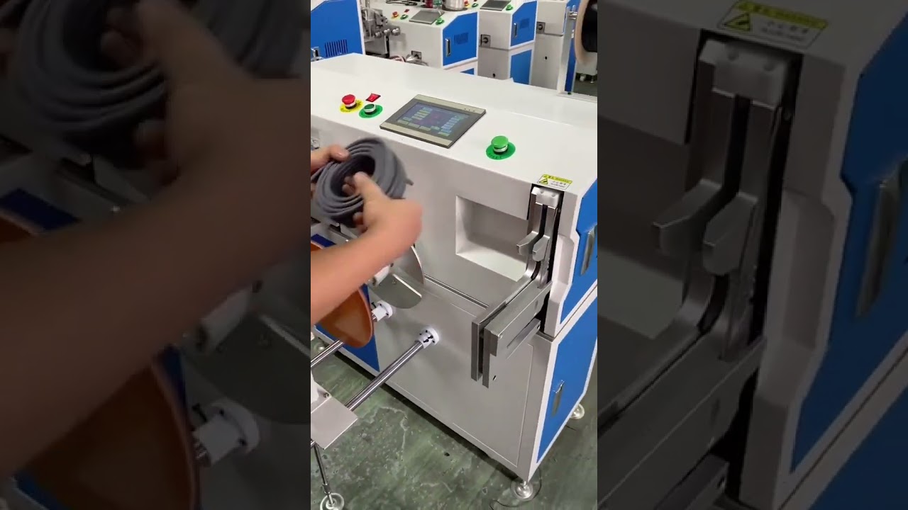 Versatile Wire Coiling Machine with Precise Metering & Neat Winding