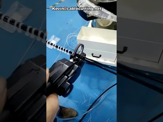 Nylon Cable Tie Automatic Tying Machine for Industrial Packaging
