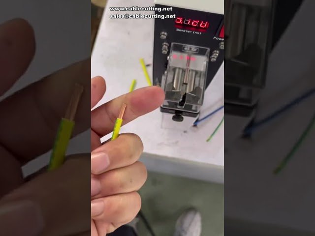 4-SQ-MM Electric Wire Stripping Machine | Automatic Cable Stripper