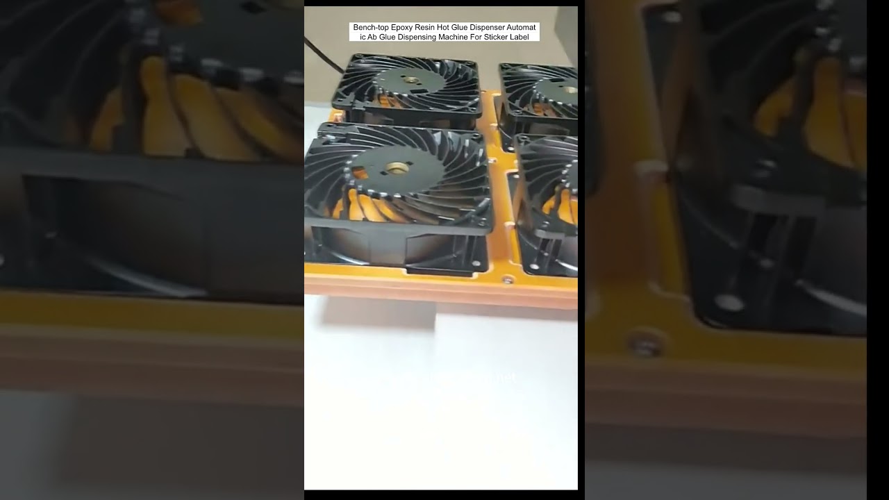 Automatic Bench-Top Epoxy Resin Hot Glue Dispenser for Sticker Labels