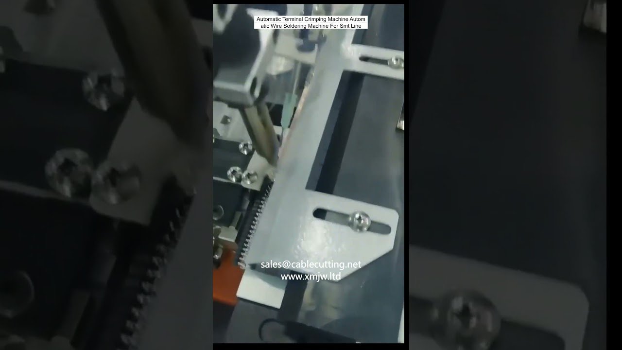 Automatic Terminal Crimping and Wire Soldering Machine for SMT Line
