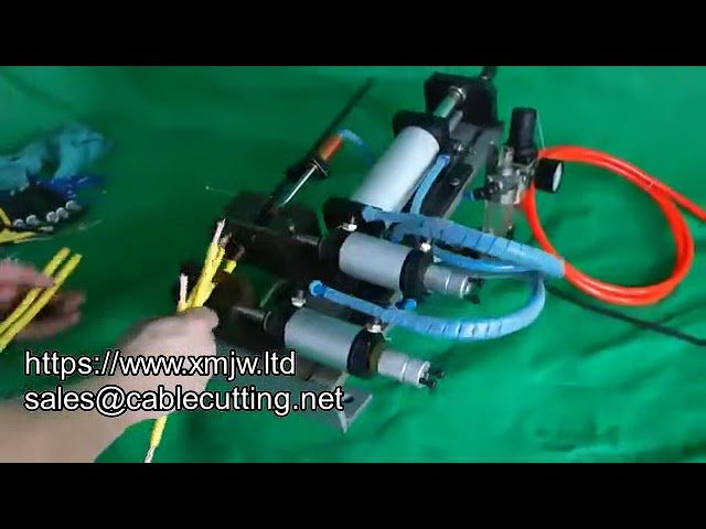 Computer Wire Peeling Machine | Multi-Core Wire Pneumatic Hot Stripping Machine