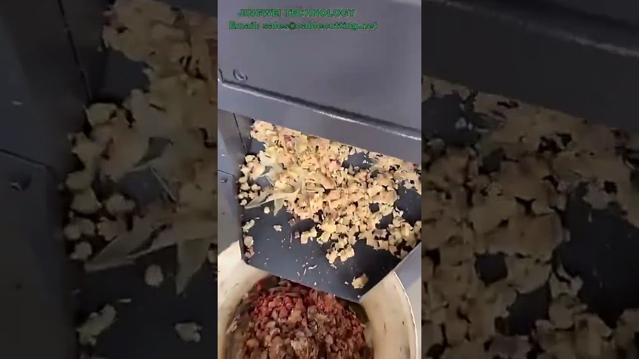 Industrial Double-Shaft Shredder for Rubber, Plastic, and Metal