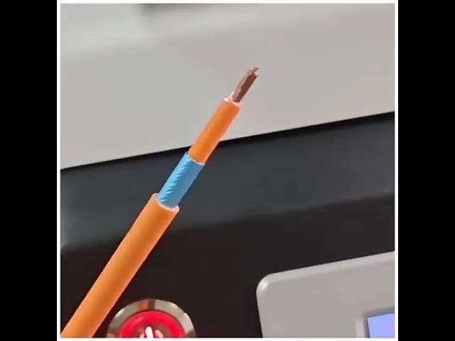 Semi-Auto Coaxial Cable Wire Stripping Machine for Mobile Phone Antenna Wire