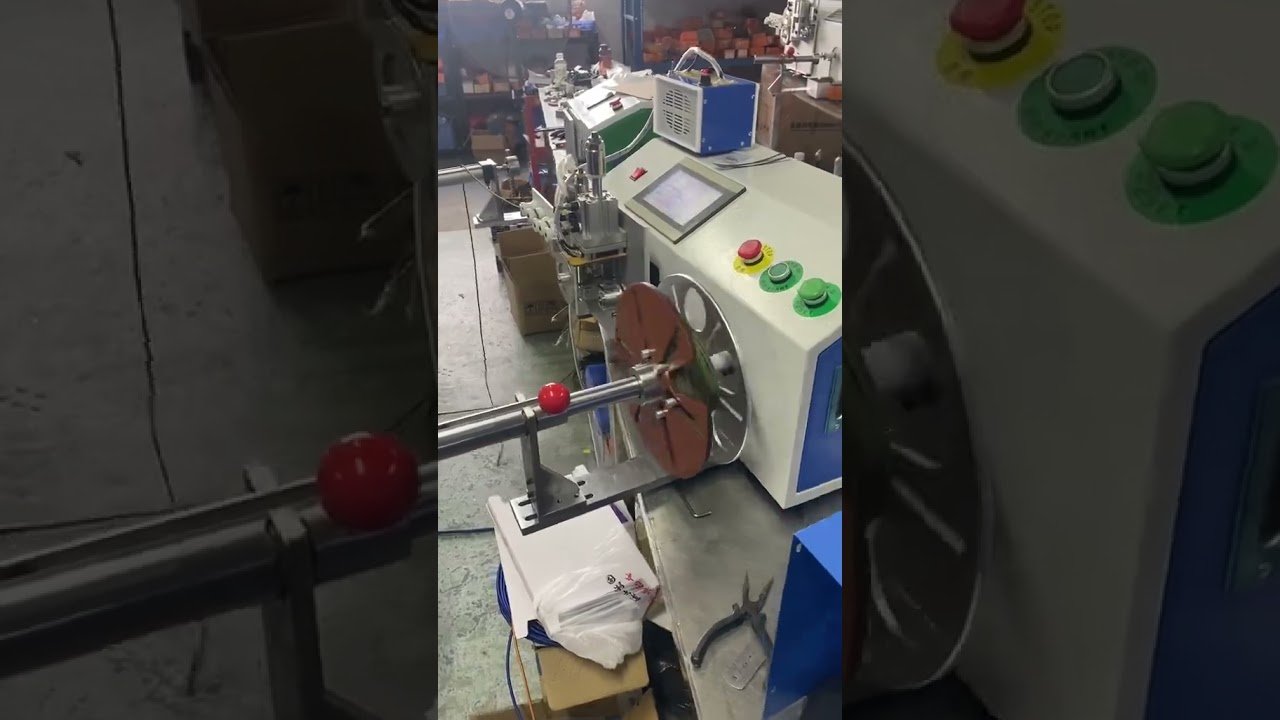 Multi-Functional Rope Coiling Machine with Heat Cut, Metering, Sorting & Bundling