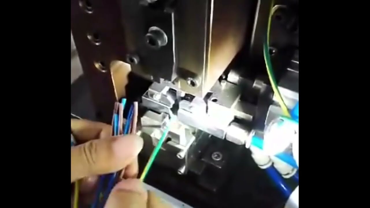 Mute-2-T Direct Feeding Terminal Crimping Machine | OEM Pneumatic Wire Connector Crimp Machine