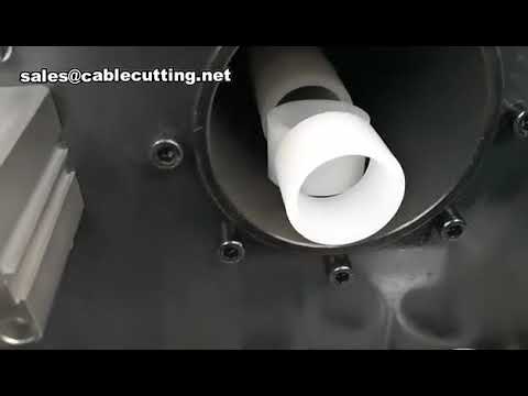 PVC Pipe Cutting Machine, Plastic Tube Cutter for Industrial Automation