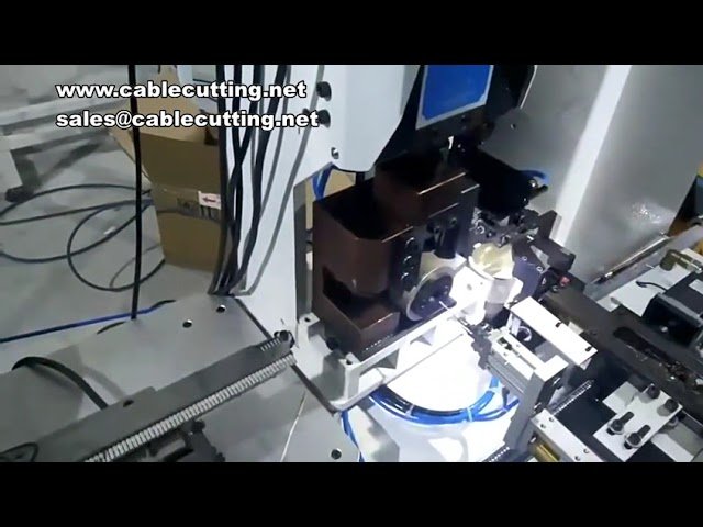 Automatic Cord End Terminal Machine | Loose Terminal Stripping & Crimping Machine