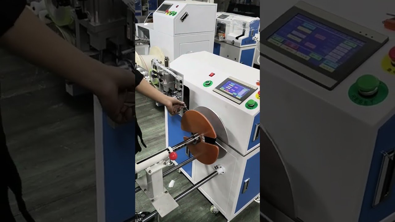 Versatile Wire Winding Machine with Neat Coiling & Precise Cutting