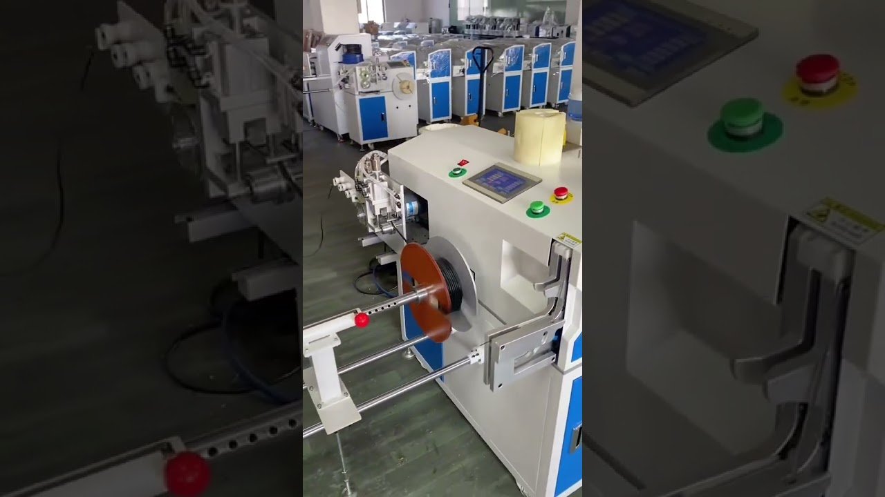Integrated Wire Processing Machine for Metering, Cutting, Sorting, Winding & Bundling