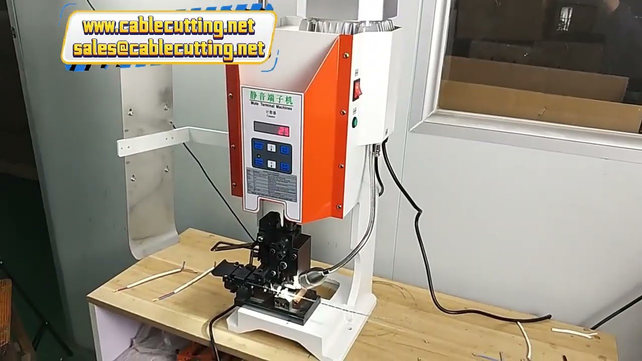 2T Terminal Crimping Press Machine with Side Feed Applicator for XH-2-54, PH-2-0, SPHD-001-T-P-0