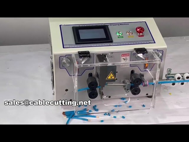Touch Screen Control Wire Stripping and Cutting Machine (0.1-10mm²)