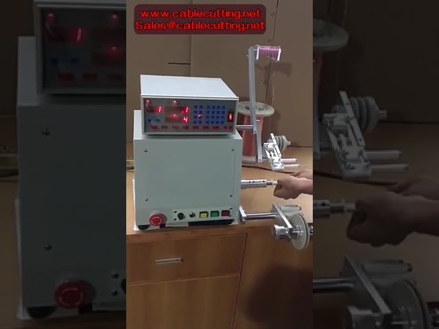 High-Quality 750W Computer-Controlled Automatic Coil Winding Machine for 0.1-2.5mm Wire, 220V