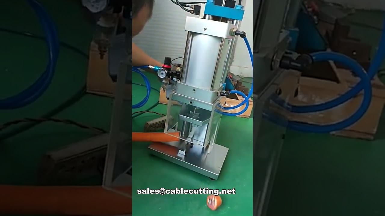Large Square Pneumatic Cable Cutting Machine WPM-5-150mm