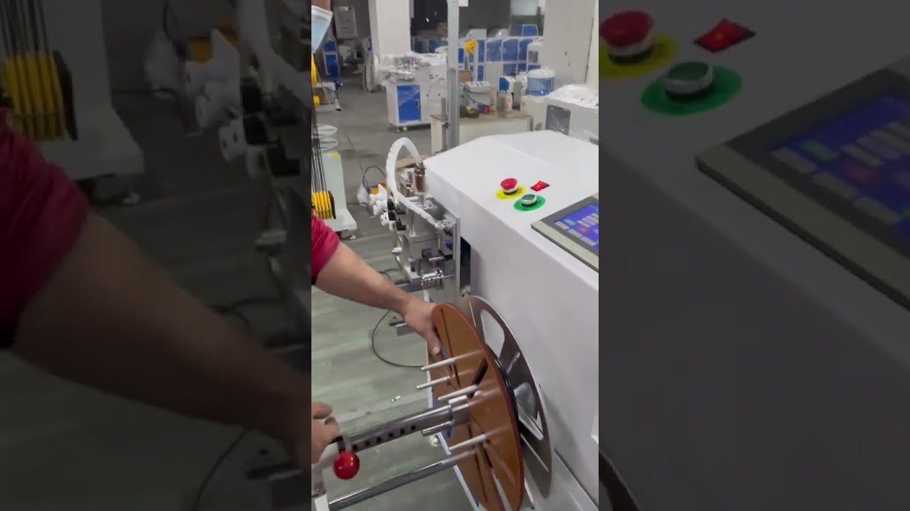 Multi-Functional Wire Coiling Machine with Metering, Sorting, Cutting, Winding & Tying