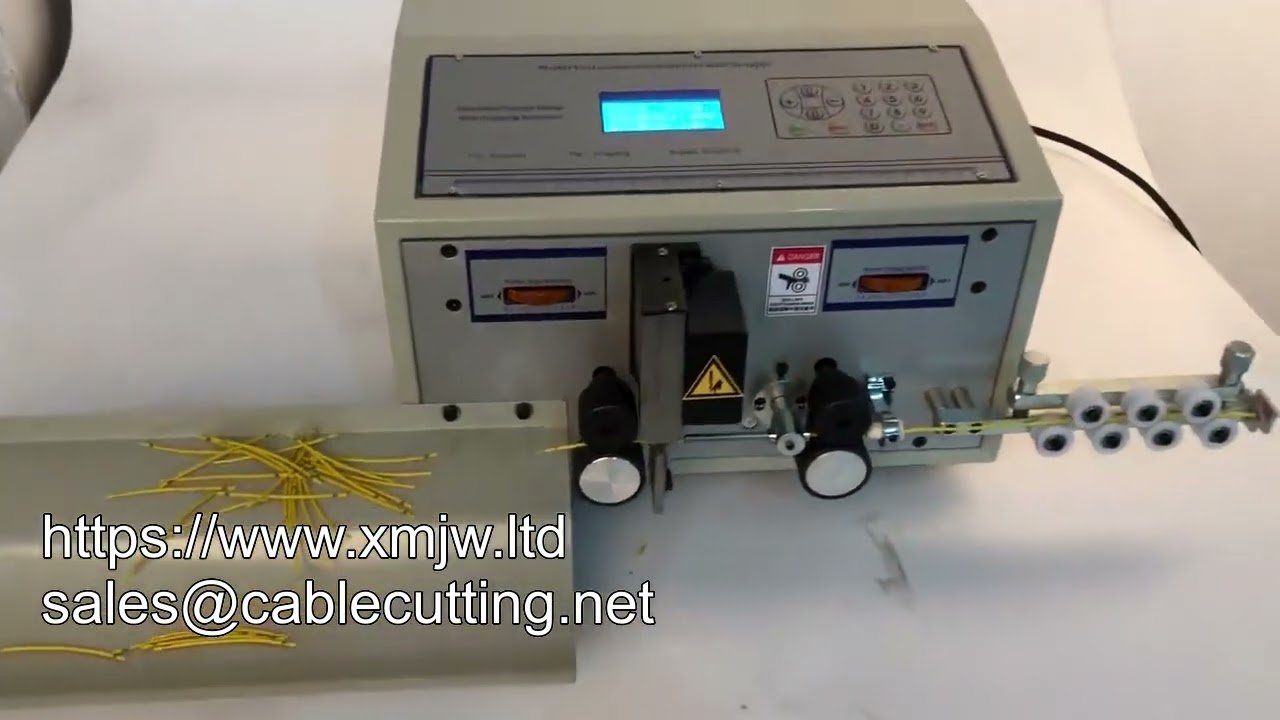 Automatic Cable Wire Stripping Machine for Cutting and Stripping Wires