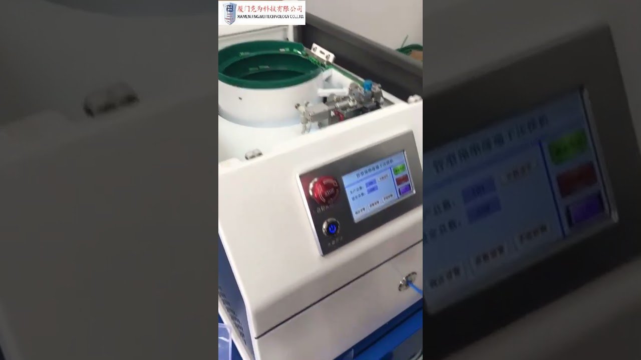 Electric Semi Pre-insulated Terminal Stripping and Crimping Machine for Cable Terminals