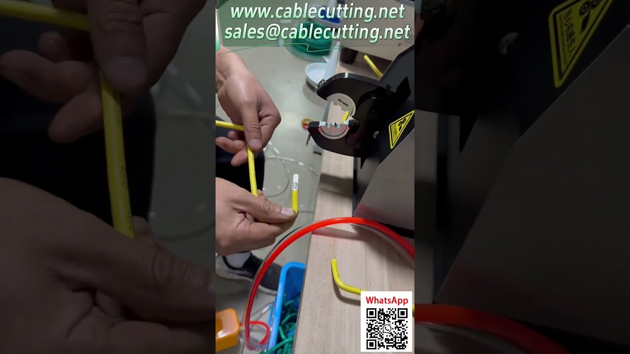 Hydraulic Wire Crimping Machine - Max Crimp 300mm²