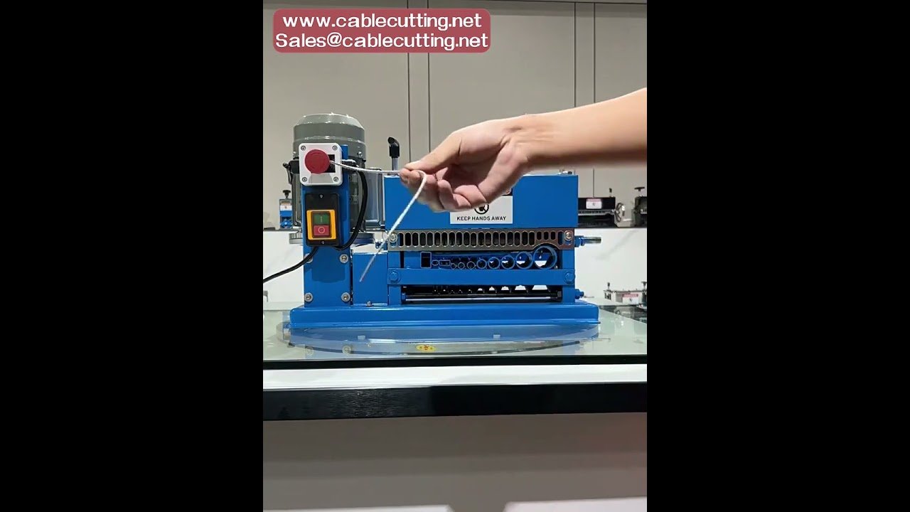 FulAutomatic Electric Wire Stripping Machine Cable Copper Wire Stripper 370W 750W High Power